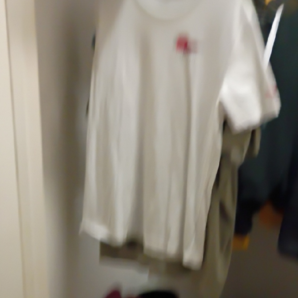 Puma White Short Sleeve Tee Relaxed Fit